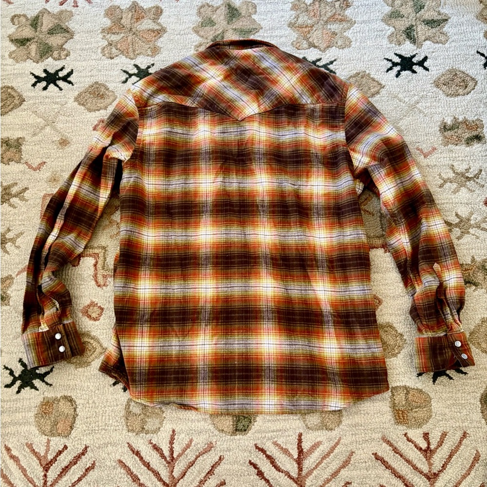 Pendleton Flannel Snapfront Medium - image 2